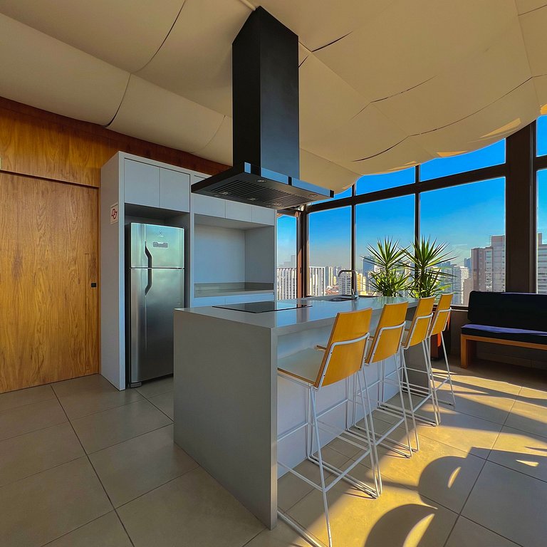 Studio Prime 801 Metrô Brooklin, 1km Cons EUA