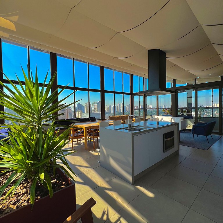 Studio Prime 801 Metrô Brooklin, 1km Cons EUA