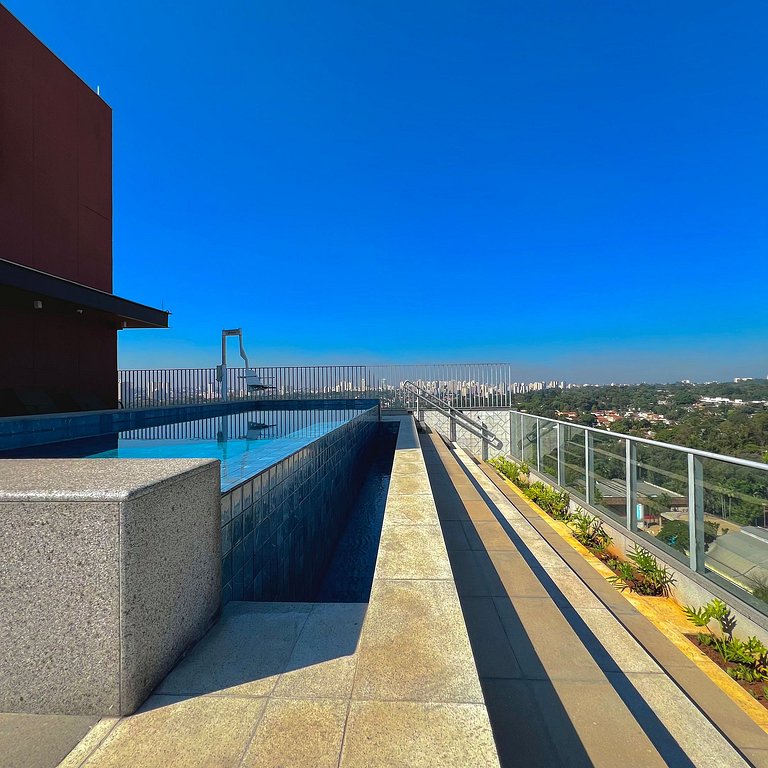 Studios Prime a 350m Metrô Brooklin, 1km Consolado EUA