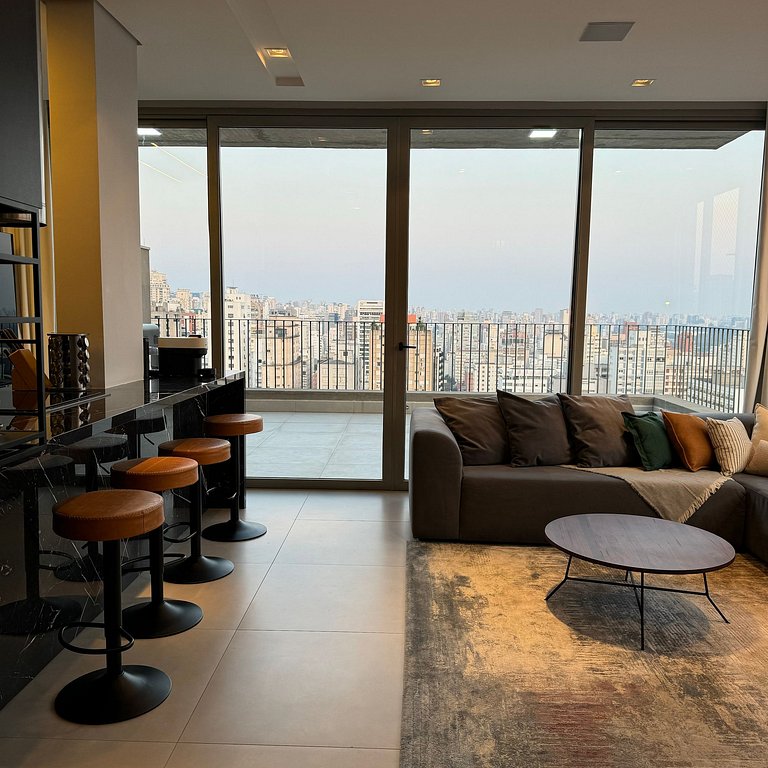 Penthouse duplex á venda no Jardins