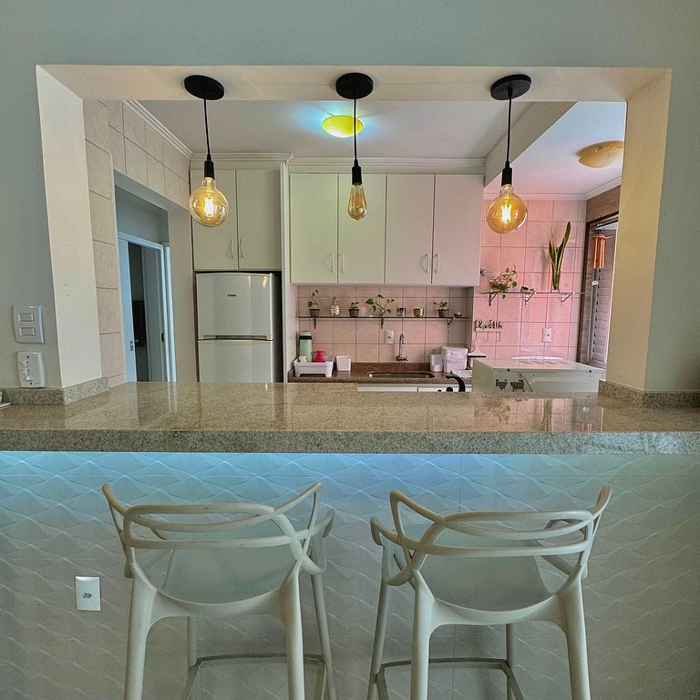 Next to the sea, Central beach