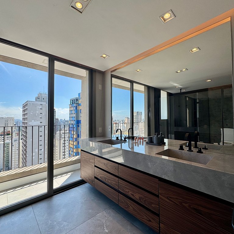 Penthouse duplex á venda no Jardins
