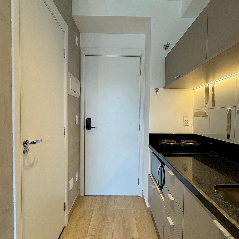 Studio Prime 607 Metrô Brooklin, 1km Cons EUA