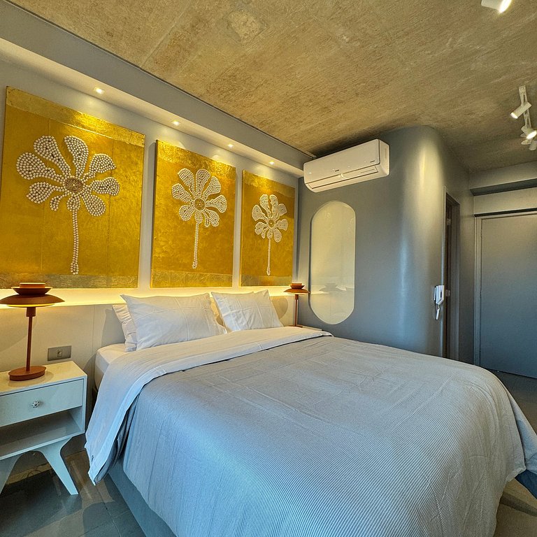Studio no Jardins com Vista pronto para morar!