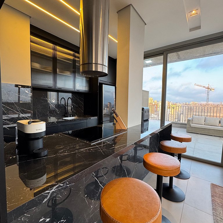 Penthouse duplex á venda no Jardins