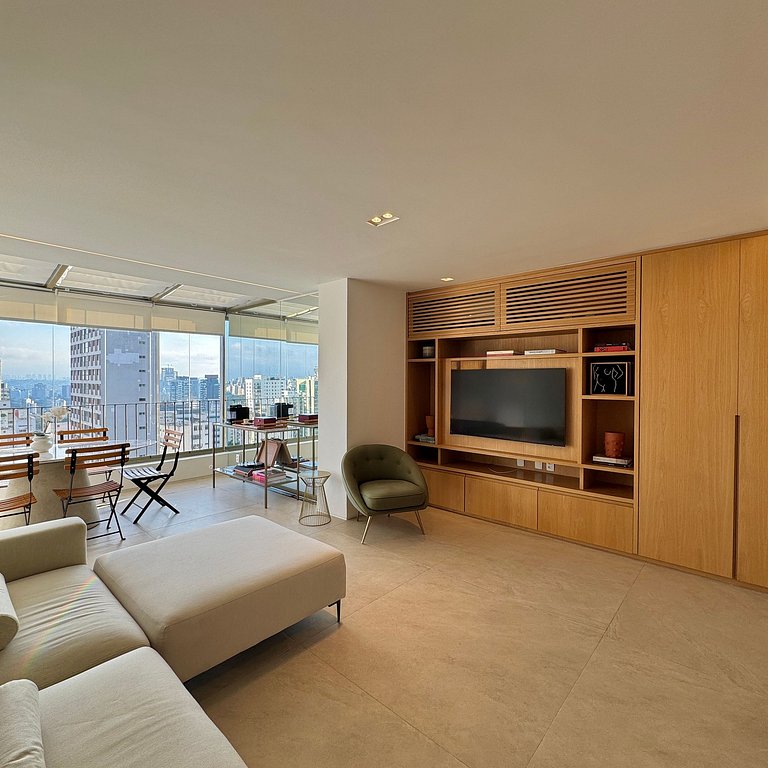 Apartamento Prime Skyline - Prox Oscar Freire