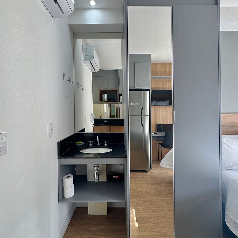 Studio Prime 1002 Metrô Brooklin, 1km Cons EUA