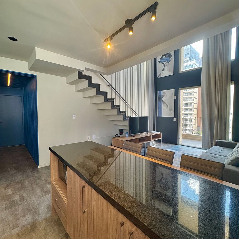 1002 VNMA Duplex - Jardins - Próximo Oscar Freire