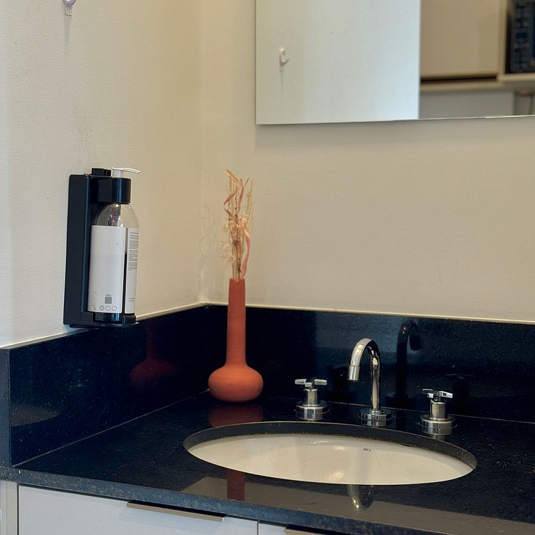 Studio Prime 1306 Metrô Brooklin, 1km Cons EUA