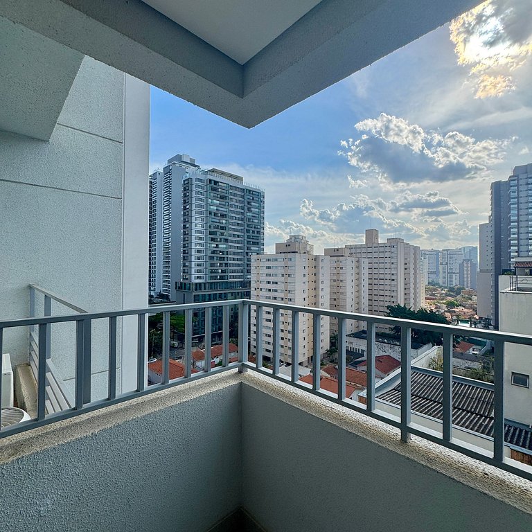 Studio Prime 1306 Metrô Brooklin, 1km Cons EUA