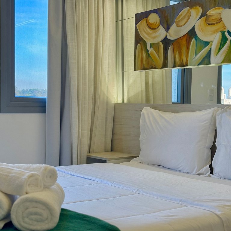 Studio Prime 801 Metrô Brooklin, 1km Cons EUA