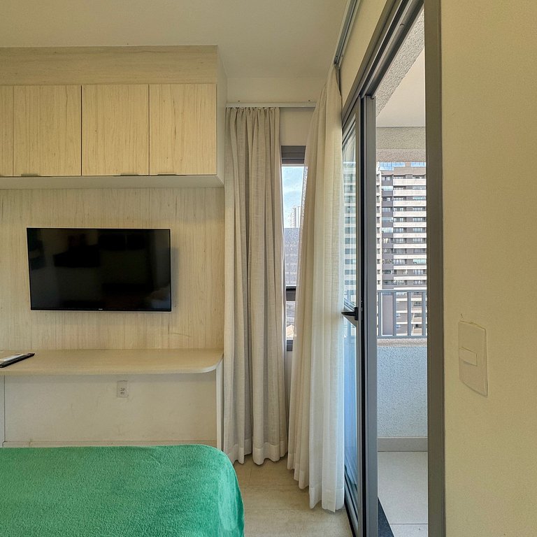 Studio Prime 801 Metrô Brooklin, 1km Cons EUA