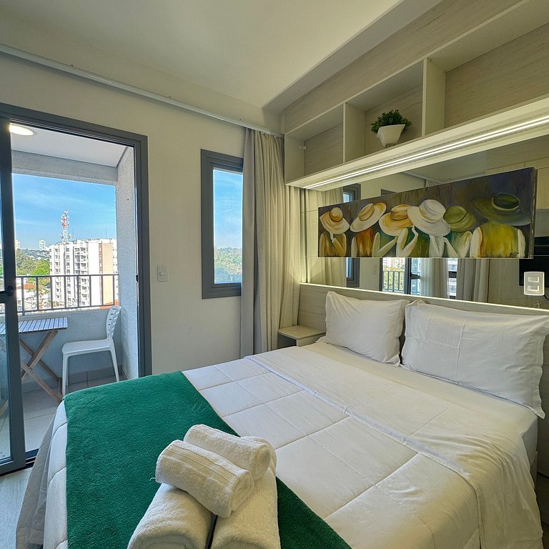 Studio Prime 801 Metrô Brooklin, 1km Cons EUA