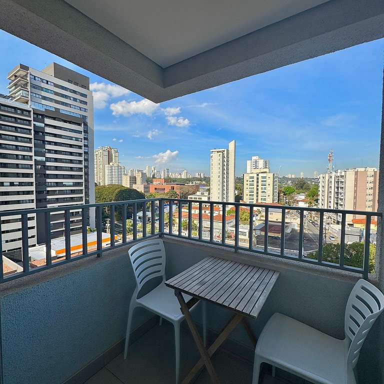 Studio Prime 801 Metrô Brooklin, 1km Cons EUA