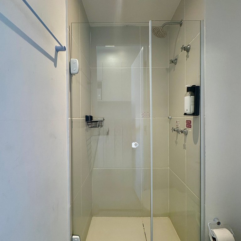 Studio mobiliado a passos do Metrô Brooklin pronto pra renta