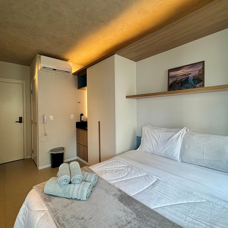 Studio Prime 702 Metrô Brooklin, 1km Cons EUA