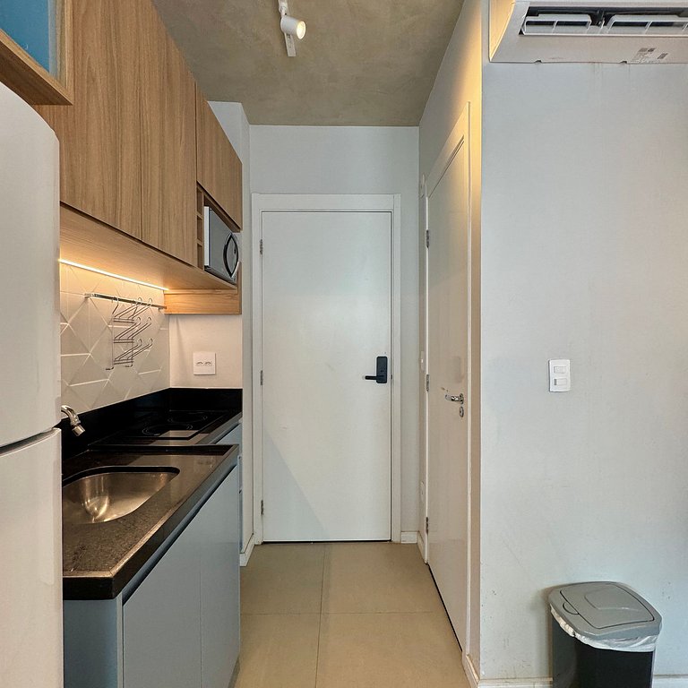 Studio Prime 702 Metrô Brooklin, 1km Cons EUA