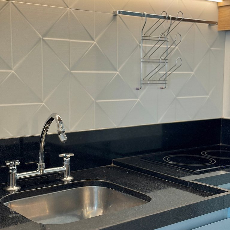 Studio Prime 702 Metrô Brooklin, 1km Cons EUA