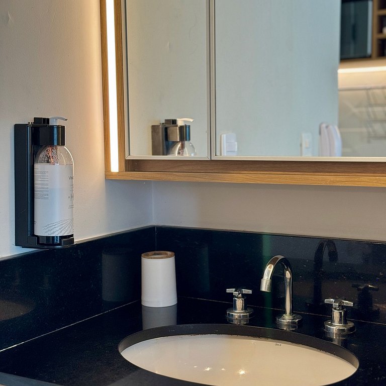 Studio Prime 702 Metrô Brooklin, 1km Cons EUA