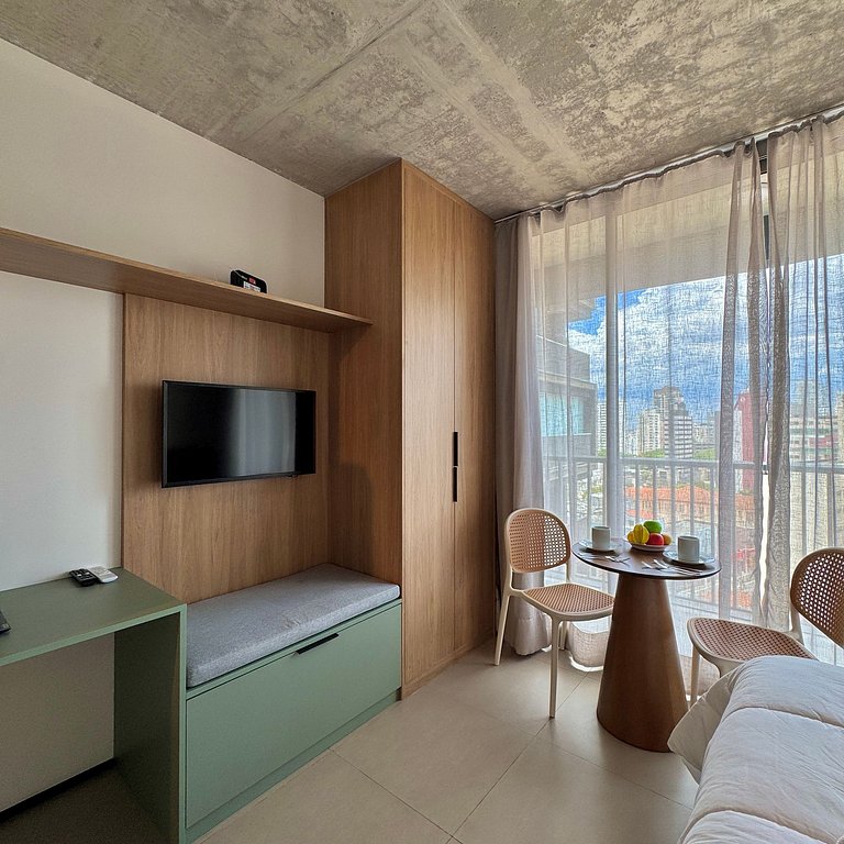 Studio na Vila Mariana com Vista