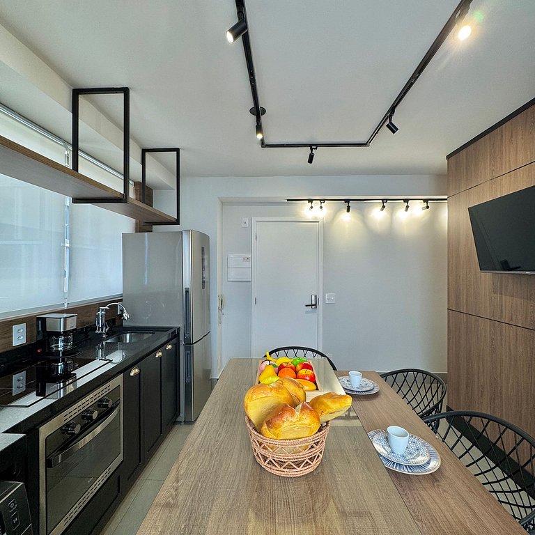 Prime Stay Jardins - 2 dorms - Próx à Oscar Freire
