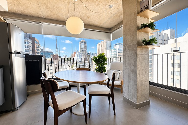 1402 VNMA Studio - Jardins - Prox a Oscar Freire